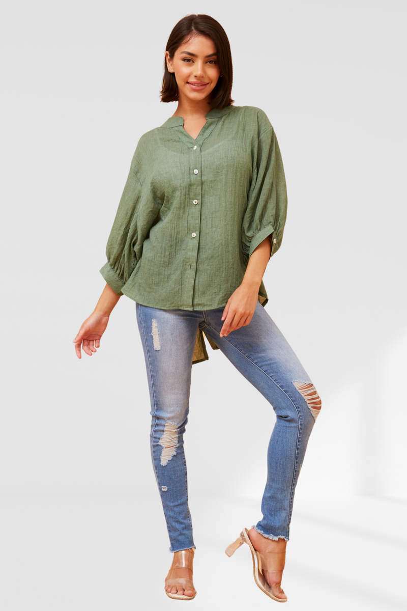 Rachael Shirt - Green