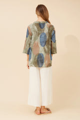 Samira top - khaki