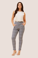 Sandy check pants