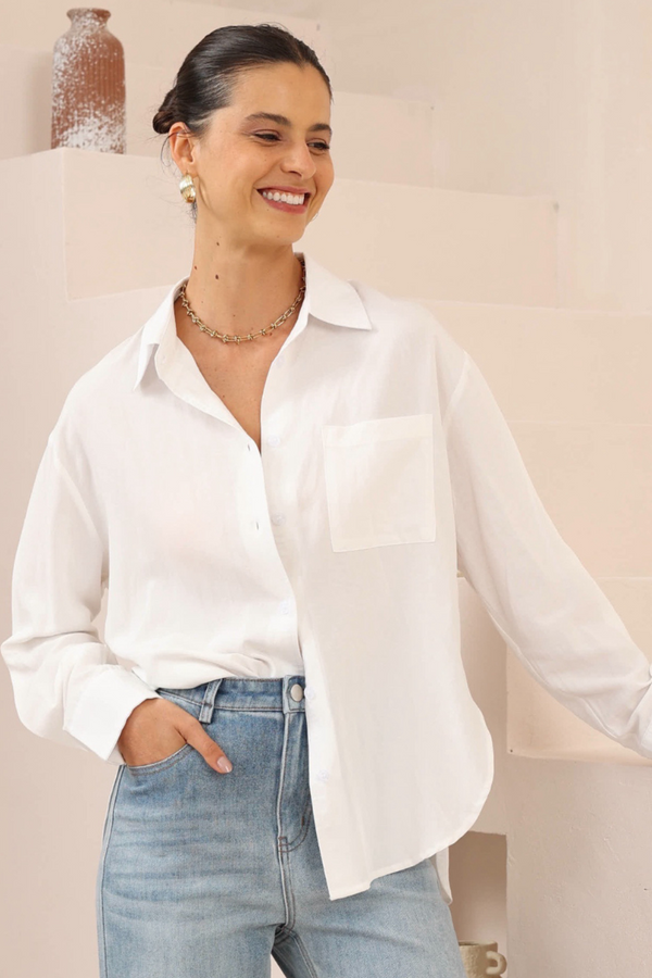 Sally Shirt - white