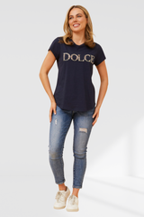 Dolce tee - Navy