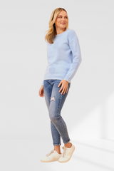 Pippa knit  - Sky Blue