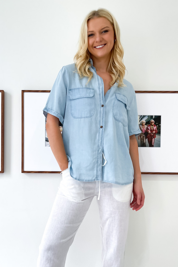 Lyocell Denim Shirt