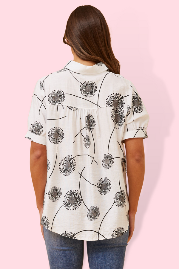 Dandelion Monochrome Top