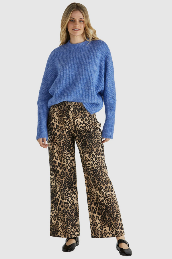 Romee Knit - Blue Marle | SASS