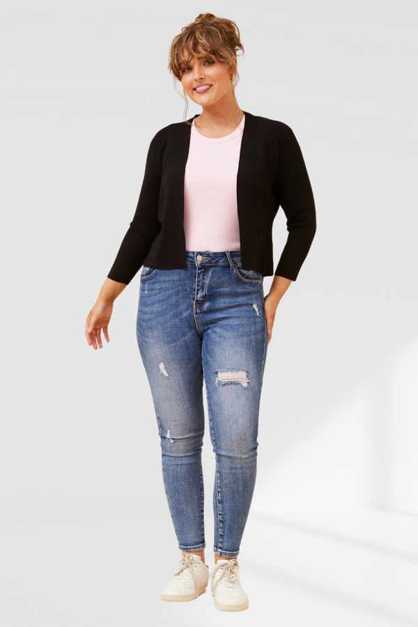 Cosima Knit Cardigan - Black