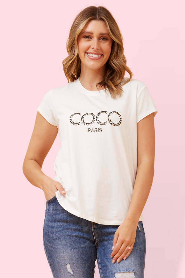 CoCo Tee - White