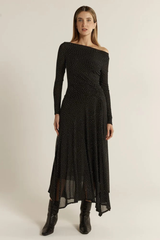 Sora Studded Dress - Black