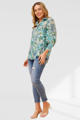 Margot shirt - multi green