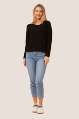 Conti knit top - Black