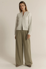 FATE+BECKER Jazz Cropped Jacket - Cream
