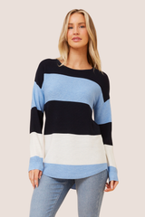 Splice knit - Light blue