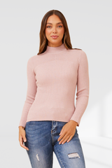 Azure knit - Mistry pink