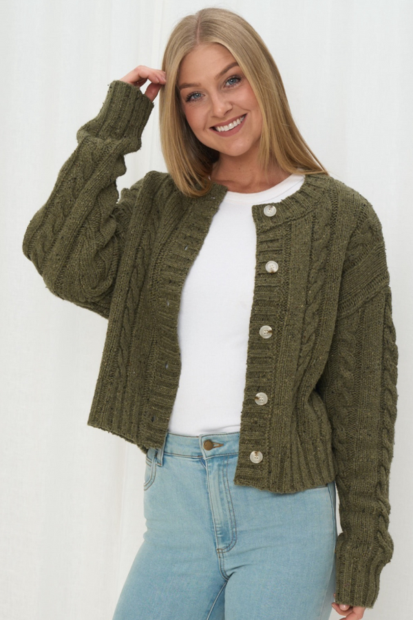 Kayla knit - Khaki