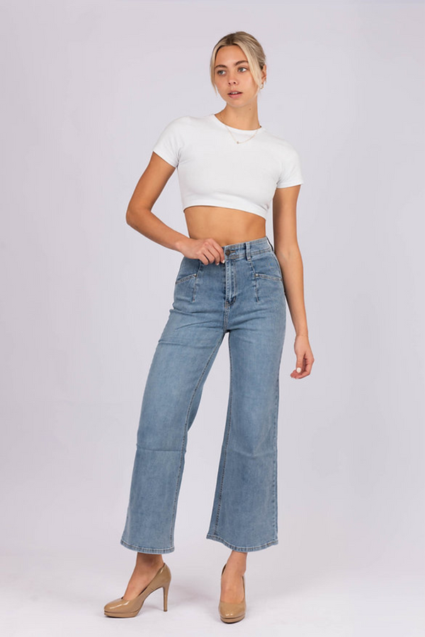 Fallon Wide Leg Jean