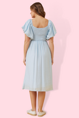 Verity Whimsy Dress - Baby Blue