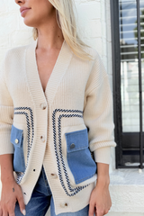 Candy knit cardigan