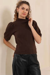 Amelia knit - Chocolate