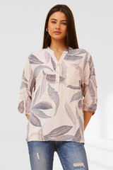 Evelyn Shirt - Dusty Pink