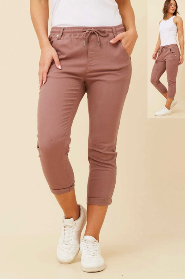 Siena Joggers - walnut