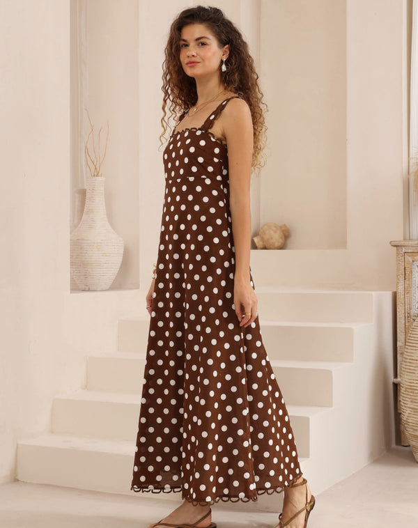 Marlowe dress - brown