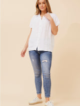 Celine linen shirt - White