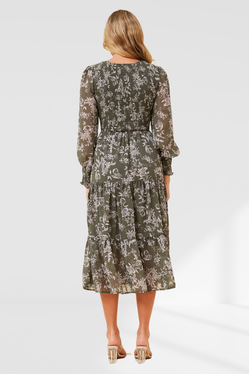Riki Dress - Olive