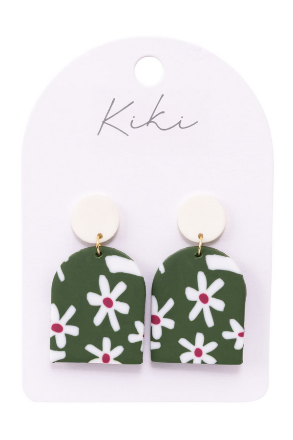 KiKi Floral Arch Earrings
