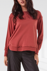 Amyic Sweater - Rust