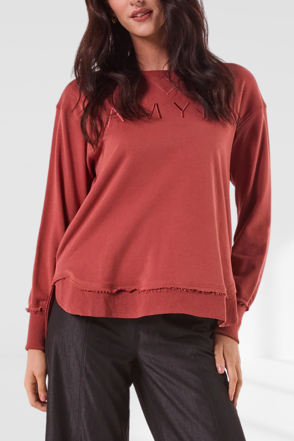 Amyic Sweater - Rust