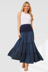 Sophia skirt - Indigo