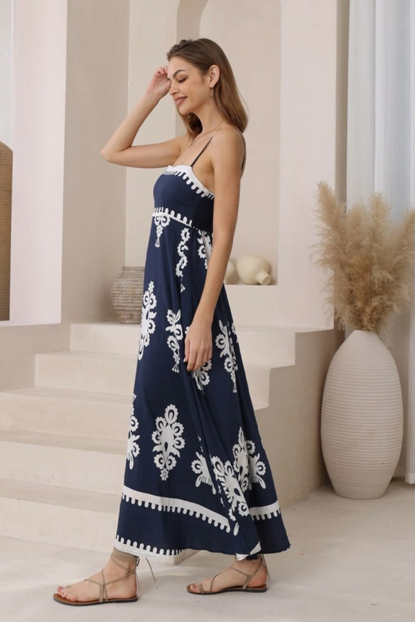 Dallas Dress - Navy