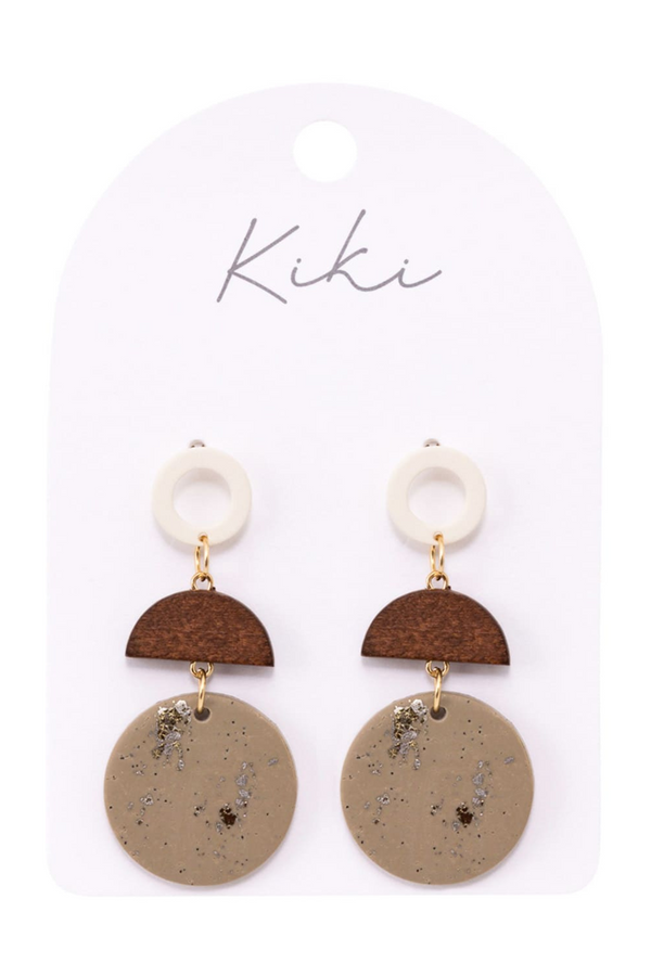 KiKi Curve Drops Earrings