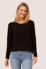 Conti knit top - Black