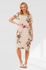 Dallas Dress - Beige