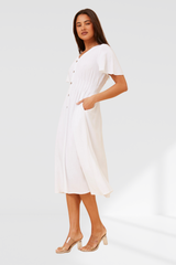 Renee dress - White