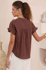 Bessa shirt - Brown