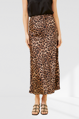 Lila Skirt - Leopard