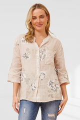 Tiba linen shirt
