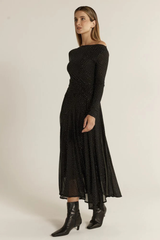 Sora Studded Dress - Black