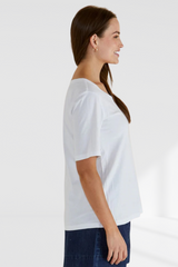 Riley Tee - White