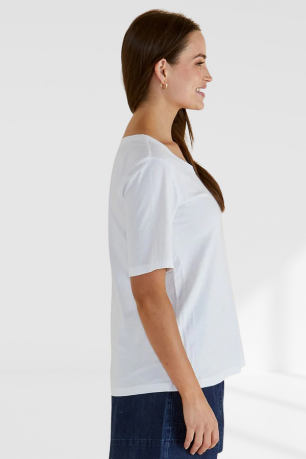 Riley Tee - White