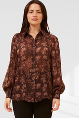 Elsie shirt - Chocolate