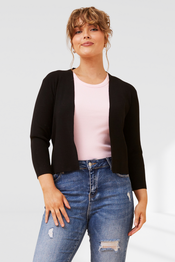Cosima Knit Cardigan - Black