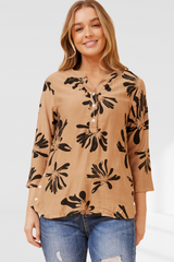 Georgie top -Toffee