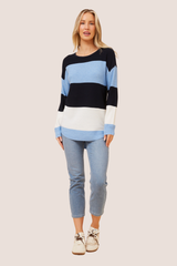 Splice knit - Light blue