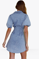 Zephyra Dress - Denim