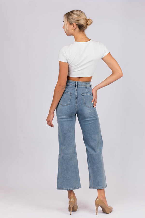 Fallon Wide Leg Jean