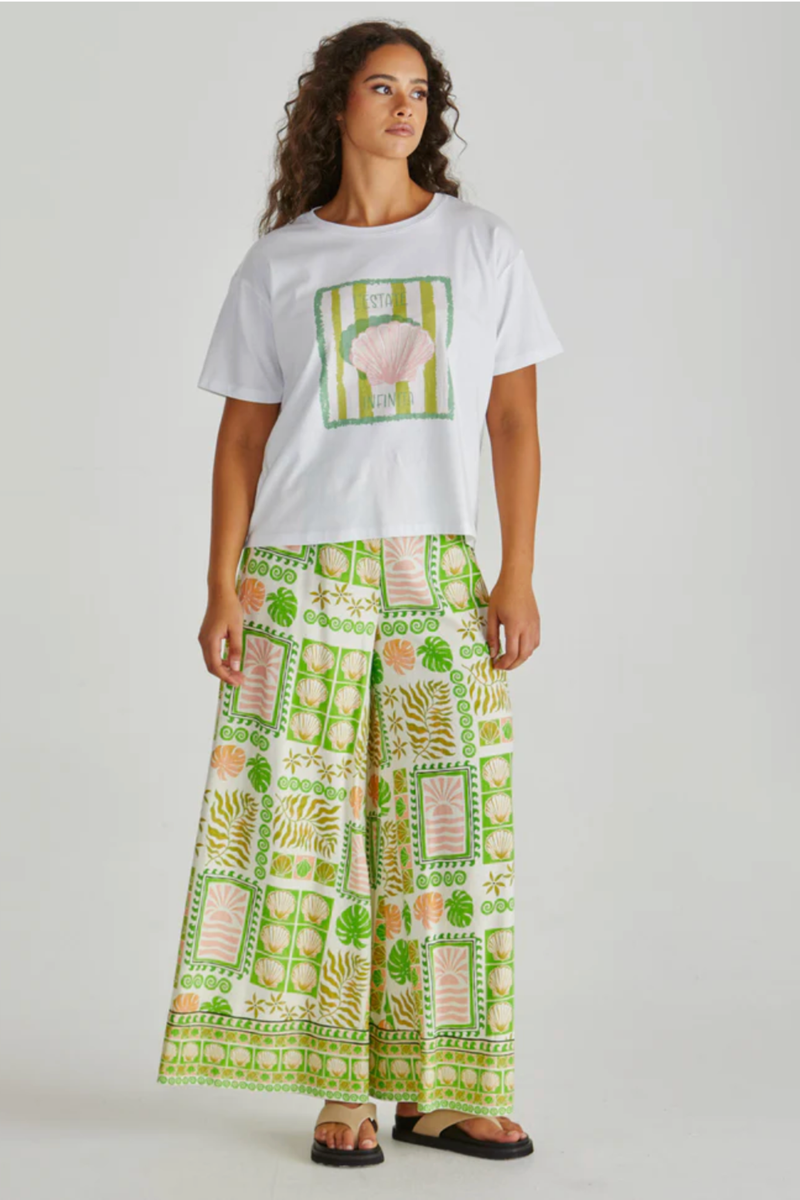 SASS Cynthia Tee - Seashell Stripe