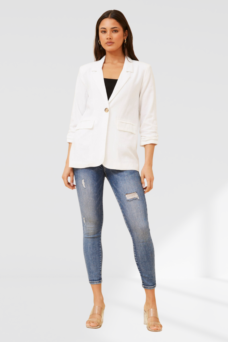 Penelope Blazer - white